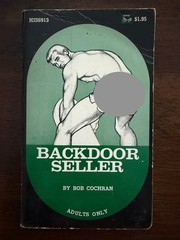 BACKDOOR SELLER by Bob Cochran HIS6913 Gay Pulp Paperback 1972, Very Good