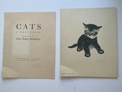 CATS ~ A PORTFOLIO ~ Clare Turlay Newberry ~ 1943 vintage prints x 16