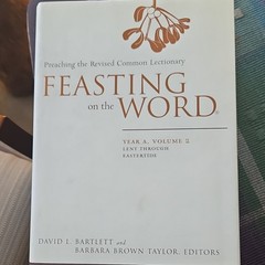 Feasting on the Word Year A Volumes 1 -4 Hardcover Worship Bartlett Taylor