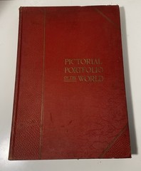 1922 New York Times Co. Pictorial Portfolio of the World Hardcover Book