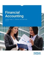 Financial Accounting, by Joe Ben Hoyle, C.J Skender and Leah Kratz