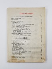 1950’S GENERAL TELEVISION MANUAL (MISSING COVER)