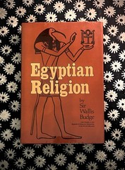 EGYPTIAN RELIGION ~ SIR WALLIS BUDGE (1959, Bell) VG HC/DJ Magic Occult Theology