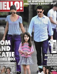 Hello Magazine Tom Cruise Katie Holmes Rod Stewart Marvin Humes Rochelle Wiseman