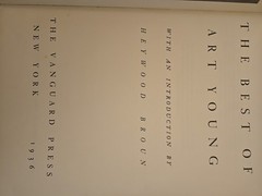 RARE 1936 Art Young:The Best of, Liberal Political Cartoonist. 1ST EDITION