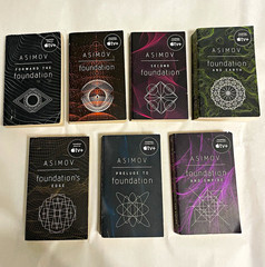 Isaac Asimov Foundation Series (Foundation) Box Set – Paperback – Lot Of 7