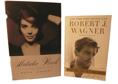 Natalie Wood: A Life Gavin Lambert-Large Print/Pieces My Heart Robert Wagner-TPB