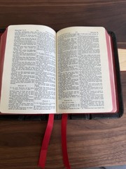 Caloca Rebind KJV Sola Scriptura Bible Rare Zondervan Diamond Type Heavy Paper