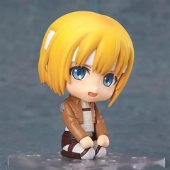 3.9″/10cm Anime Game Attack On Titan Armin Arlert PVC Figure Statue Doll Toys