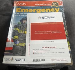 Emergency Care Transportation Sick & Injured Essentials Package 12th Ed Sealed