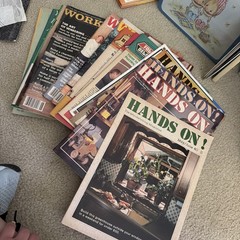 Vintage Woodworking Magazines Wood 80’s-90’s Belsaw Bulletin, Workbench, Etc