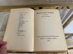 Aldous Huxley – Brave New World 1933 1st UK Edition 6th Printing Chatto & Windus