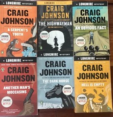 The Longmire Mystery Series Lot of 6 Trade Paperback Books Craig Johnson