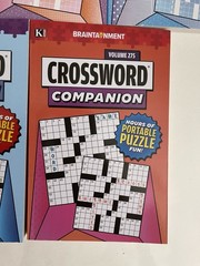 Lot 5 Kappa Crossword COMPANION Books Braintainment NEW Free Ship