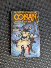 Conan the Victorious Robert Jordan TOR Vintage Trade Paperback Fantasy Book