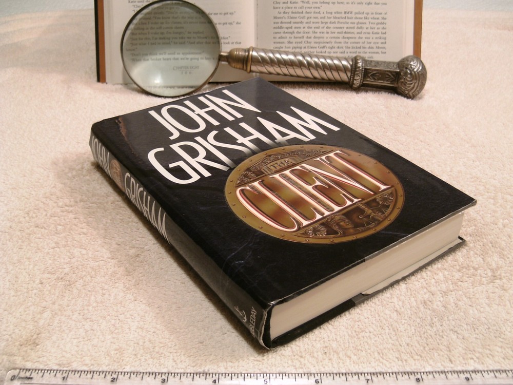John Grisham *THE CLIENT* HC/DJ 1st Edition – 1st Printing