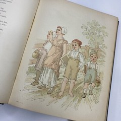 Lothrop’s Annual 1889 1st Ed.-Illus Lithographic Color Plates Children’s Book