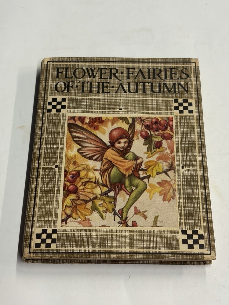 1927 Flower Fairies of the Autumn Cicely Mary Barker 1st American Ed Macmillan