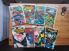 Spider-Man Lot of 8 assorted issues from mid 1990s. Excellent condition
