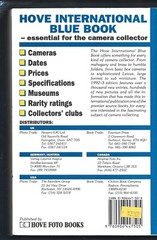 Hove International Blue Book-Classic Cameras PB-Douglas St. Denny-480 pages