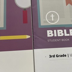 Lifepac 3rd Grade Bible Units 1-10 (Missing Unit 3) Student Set