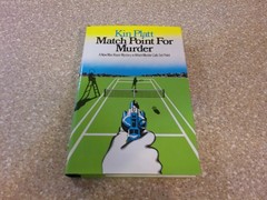 ‘Match Point for Murder’ by Kin Platt 1975 1st Edition Hardcover W/Sleeve GC