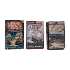 NATHANIEL DRINKWATER 1-3 First Three Books In Series PAPERBACKS Richard Woodman