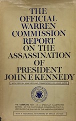 The Official Warren Commission Report – Vintage 1964 1st Ed. Hardcover – JFK –
