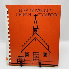 Eliza Community Church Cookbook 1984 Spiral Bound Iowa 188 Pages VTG Cookbook