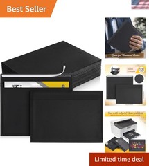 Durable 100 Count 9×12 Black Envelopes – Secure Self-Seal for Mailing Documents