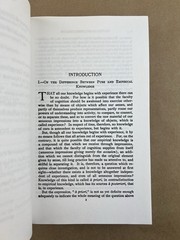 Critique of Pure Reason; Immanuel Kant, Prometheus, 1990, TPB, Meiklejohn