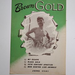 1943 June Brown Gold Pictorial Magazine Vol 1 No 2 New Tribes Mission Chicago