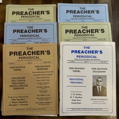 Lot of 41 THE PREACHER’S PERIODICAL LAYTON CLOER ~ Church of Christ PLUS 6 EXTRA