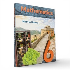 Christian Light Education Grade 6 Mathematics Math in History Hardcover CLE 📚