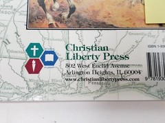Lot of 4 Christian Liberty Press Books Grade Level 6