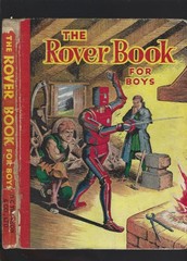 The Rover Book For Boys,, D.C. Thomson & Co Ltd Hardcover circa 1950