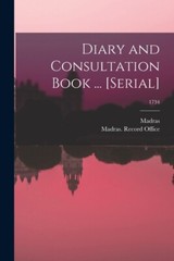 Diary And Consultation Book [Serial]; 1734
