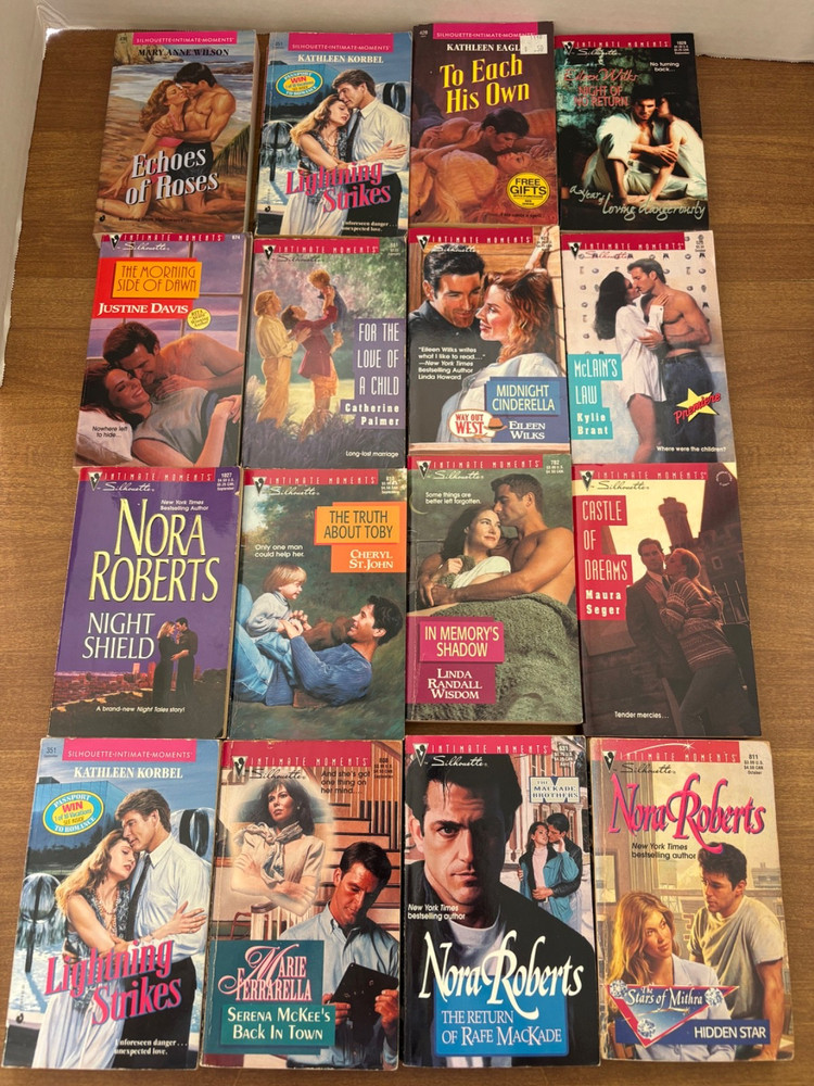 Silhouette Intimate Moments Lot of 16 Paperbacks (See photos for titles)