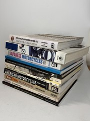 Illustrated Motorcycle Book Lot – Restoration, Triumph, Harley Davidson, BSA