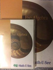 Pre-Algebra Instruction Manual – Hardcover By Steven P. Demme – GOOD