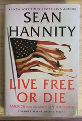 Sean Hannity – Live Free or Die – Signed Copy – 2020 – Hardcover – Cover Damage