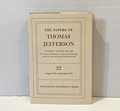 The Papers of Thomas Jefferson, Volume 22: August to December 1791