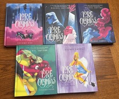 LORE OLYMPUS Books Volumes 1 2 3 4 5 Hardcover Rachel Smythe Lot 1-5