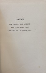 The Latimer Big 3 by Jonathan Latimer 1940 Sun Dial Press – Scarce