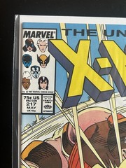 Uncanny X-Men (Vol 1) #217, May 87, Direct Edition, BUY 3 GET 15% OFF