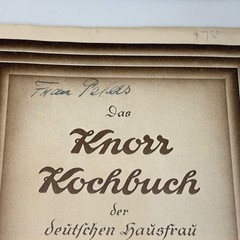 Knorr Kochbuch Cookbook Pamphlet Multicolor Vtg German Recipes Advertising Retro