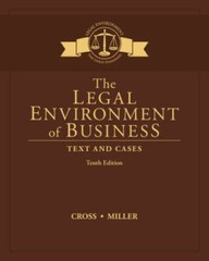 The Legal Environment of Business: Text and Cases – Hardcover – ACCEPTABLE