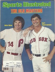 Sports Illustrated July 19 1982 Pete Rose Carl Yastrzemski “The Old Masters” SI