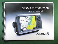 Garmin GPSMap 2008 2108 Owner’s Manual: Full Color 124 Pages & Protective Covers