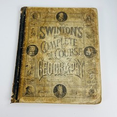 3 Antique Geography Textbooks Guyot 1869 McNally 1875 Swinton 1878 Old Maps